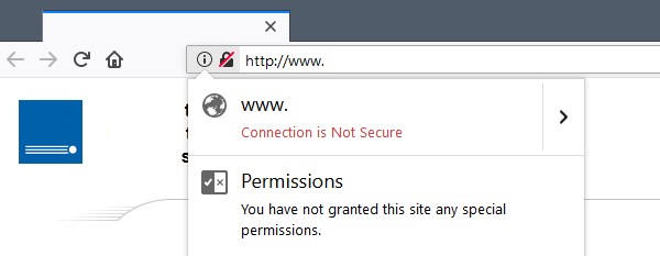 2018年 7月24日 Google Chrome 68 將http 網站標記為“不安全”
